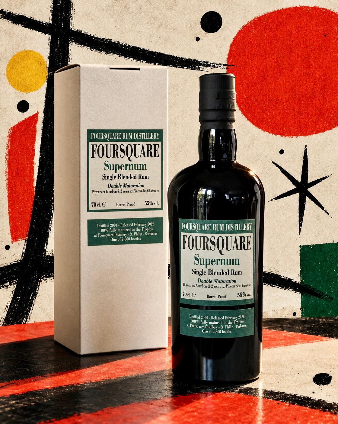 Foursquare Supernum 2004 – 21 Years Old – 55% – Velier – Limited Edition 2,800 Bottles