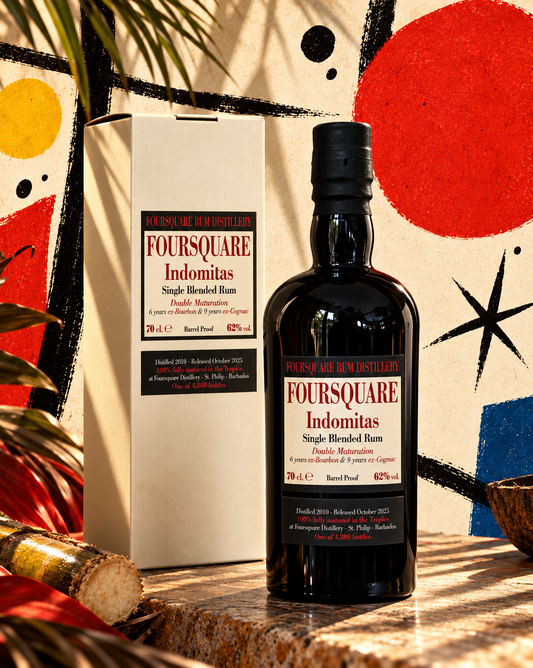 Foursquare Indomitas 2010 – 15 Years Old – 62% – Velier – Limited Edition 4,800 Bottles