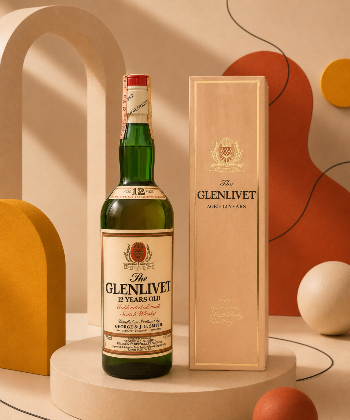 The Glenlivet 12 Years Old Vintage | Single Malt Scotch Whisky |