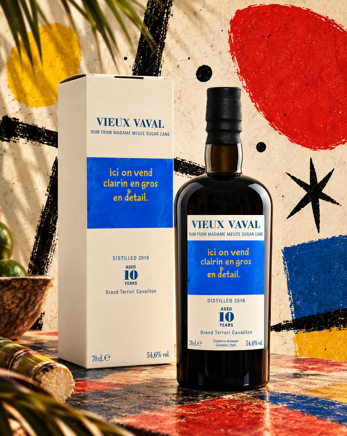Clairin Vieux Vaval 10 Y.O. 2016 – Small Batch Ex-Caroni Cask – Velier