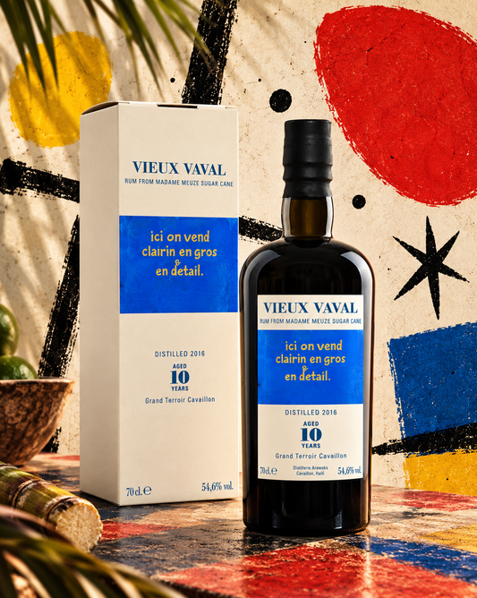 Clairin Vieux Vaval 10 Y.O. 2016 – Small Batch Ex-Caroni Cask – Velier
